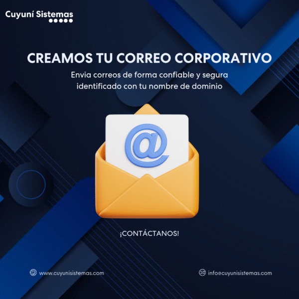 Creación de correos corporativos